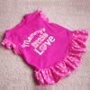 Small Dog Cat Pet Princess Clothes Puppy Bow Vest T Shirt Coat Dress