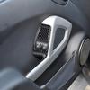 Bright Carbon Fiber Car Inner Door Window Button Cover For Smart Fortwo 2011-15