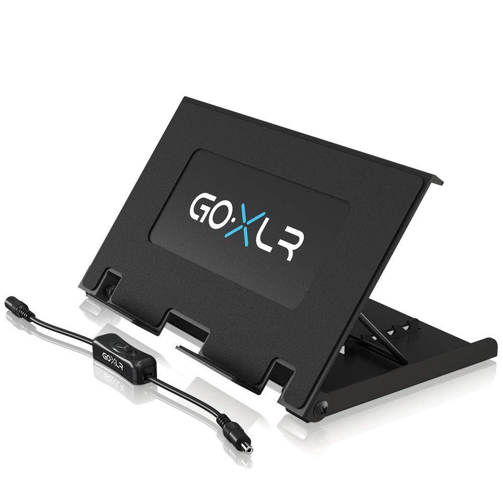 TC Helicon GO XLR Desk Stand with 4 Adjustable Angle Positions and OnOff Switch