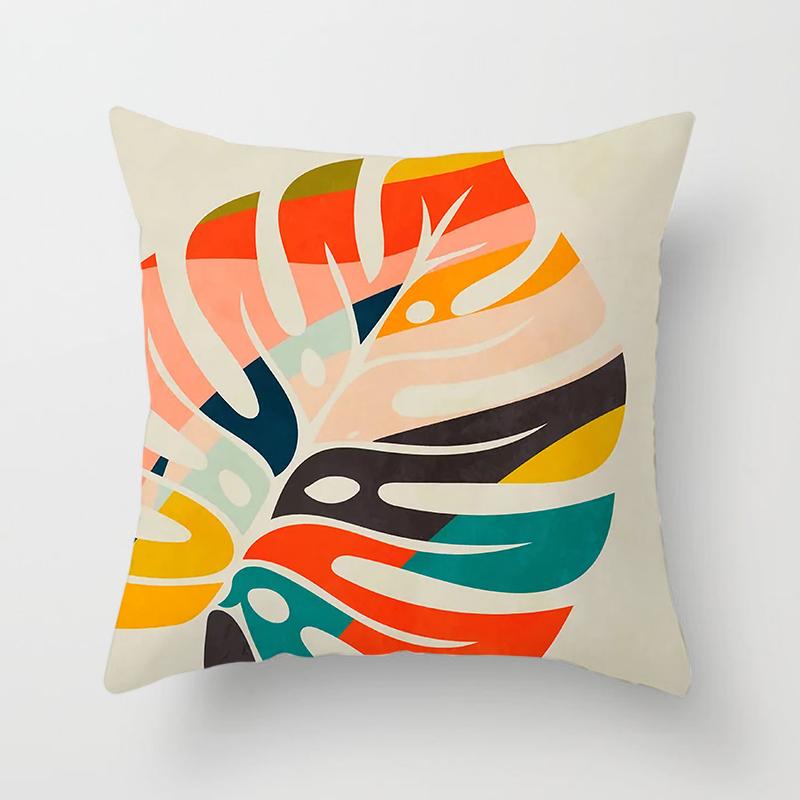 Наволочки с принтом, декоративные чехлы для автомобильных диванов, наволочки для кровати, чешские подушки, домашний декор, розовый плед