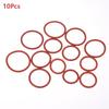 10PCS Silicone O RING For Coffee 43.6*35*4.3 Mm O-Ring VMQ Gasket Seal Thickness 4.3mm ORing Red Rubber