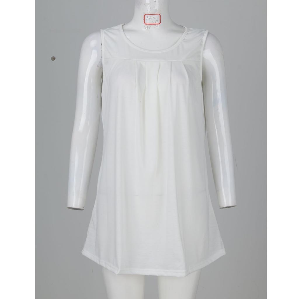 Square Collar Tank Top Women Print Tank Tee Casual Loose Fit Sleeveless Shirt