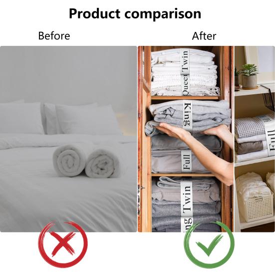 4 шт. эластичная лента King/Queen/Full/Twin печать простыни органайзер ленты одеяло одеяло хранение