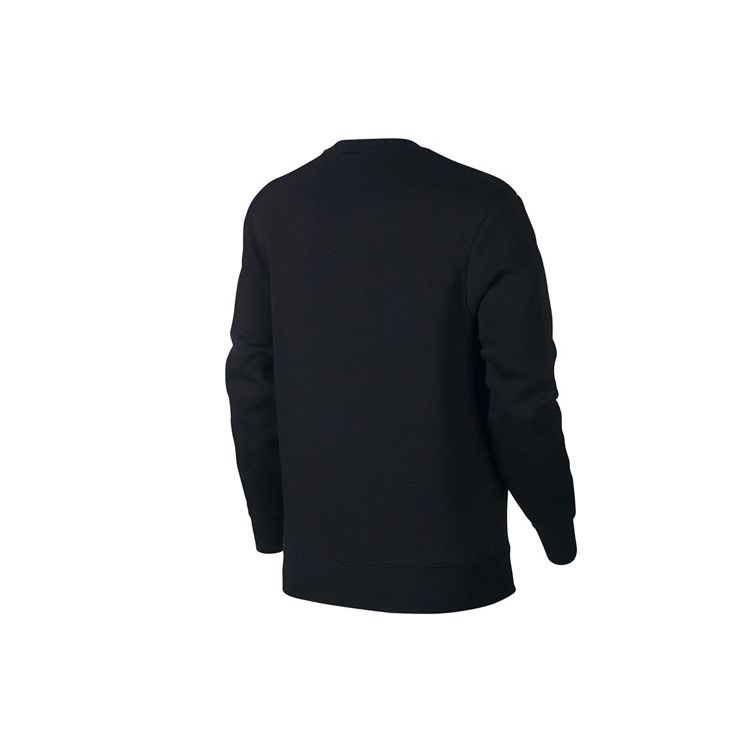 Nike Флисовая толстовка с вышитым логотипом Swoosh Женская толстовка черная CI9993-010