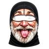 Breathable Old Man Balaclava Face Mask Stretchy Fabric Full Face Mask  For Men Woman