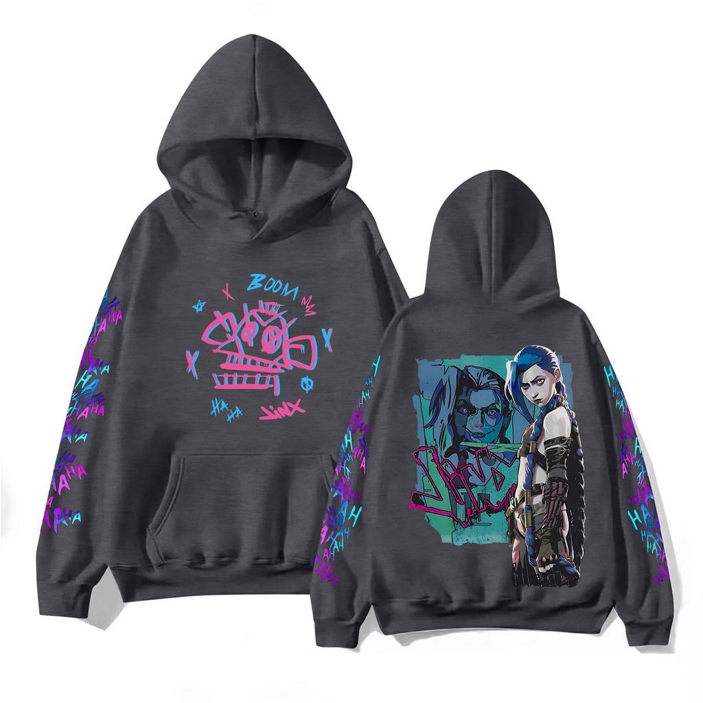 Women Fashion O Neck Long Sleeve Printed Top Hoodie Sweatshirt