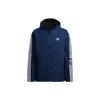 Originals Lock-Up Pf Jacket With Striped Logo Print And Reversible Design Men Outerwear Dark-Indigo HL9188