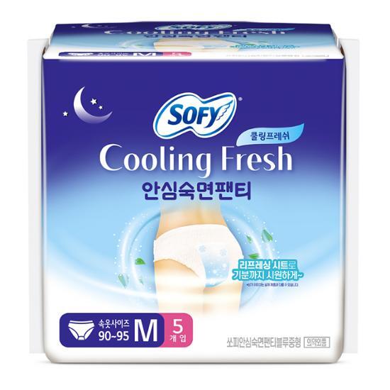 Choose 1 of 3 Types of Sophie Cooling Fresh Safe Sleep Panties (M 5P / L 5P / XL 4P)