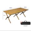 120cm extended table - walnut