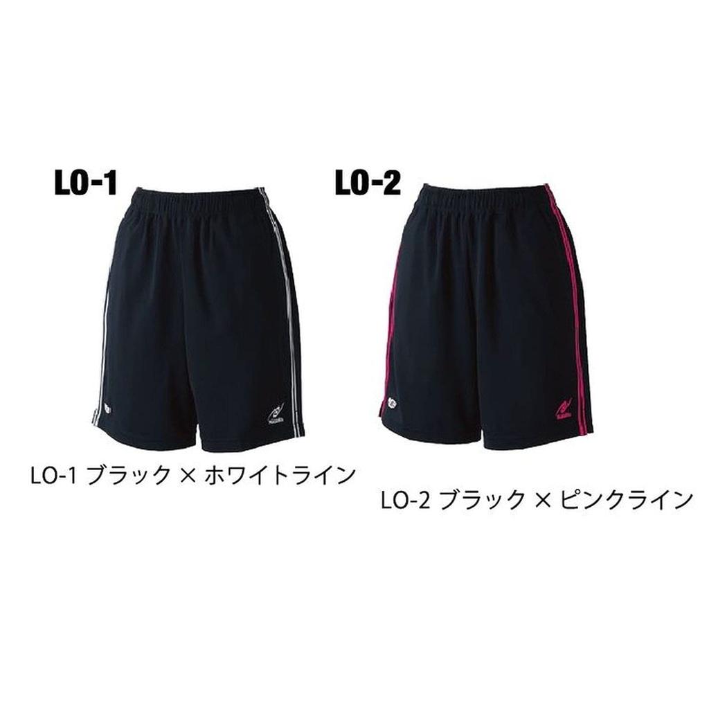 Шорты Nittaku Longe Black x Pink Line SS LO2 NW-2497