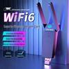 Двухдиапазонная беспроводная сетевая карта WiFi 6 1800 Мбит/с USB Gigabit для компьютера/ноутбука