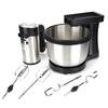 1000W Electric Egg Whisk 5 Speed 2 In 1 Hand Mixer Detachable Stainless Steel Mixing Bowl Stand