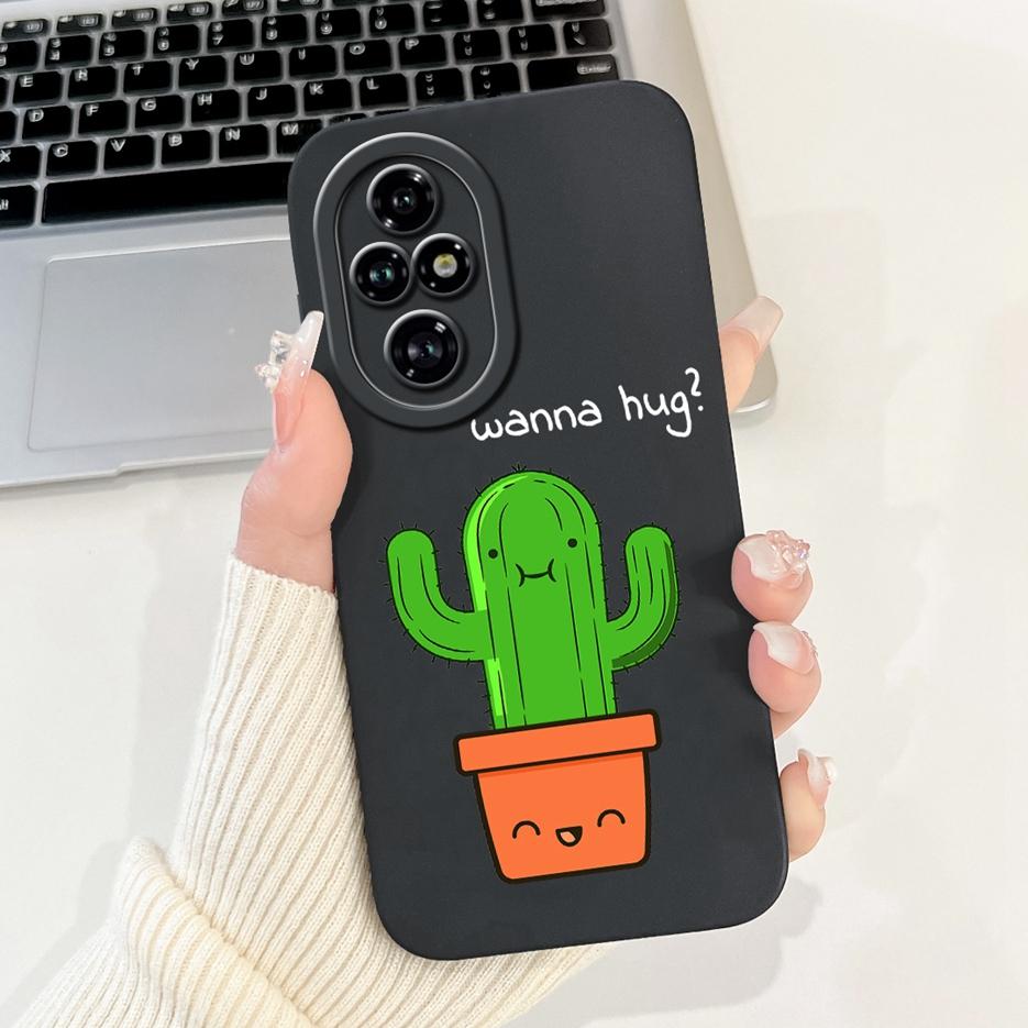Чехол для Honor 200 Pro Стильный чехол с конфетным рисунком Полная защита камеры Чехол для телефона Для Honor 200 Lite Honor200 Smart Мягкие чехлы