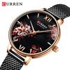 New Women's Stainless Steel Mesh Strap Watch Simple Watch Fashion