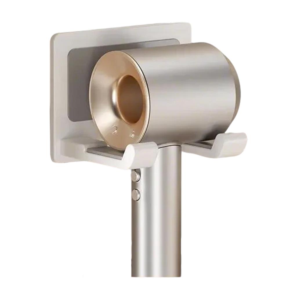 Элегантные прочные алюминиевые пластиковые самоклеящиеся настенные держатели для фена для легкой установки и снятия в ванных комнатах