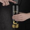 Термос Lucky Deer с принтом из нержавеющей стали 304, бутылка для воды для кофе, чая, 500 мл, домашняя чашка для спорта на открытом воздухе, чашка для воды