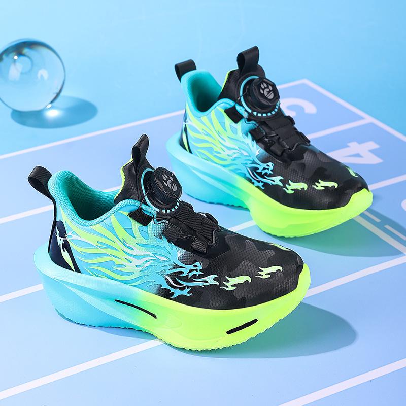 Boys' shoes2026Spring new collection: waterproof leather children's sports shoes, non-slip casual running shoes for older kids, trendy style