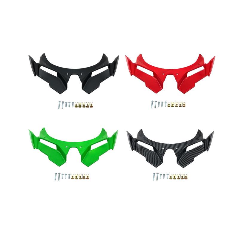 Front Fairing Aerodynamic Wing Cover Front Fairing Winglet Motorcycle Front Fairing Beak for 4R -4rr -2024