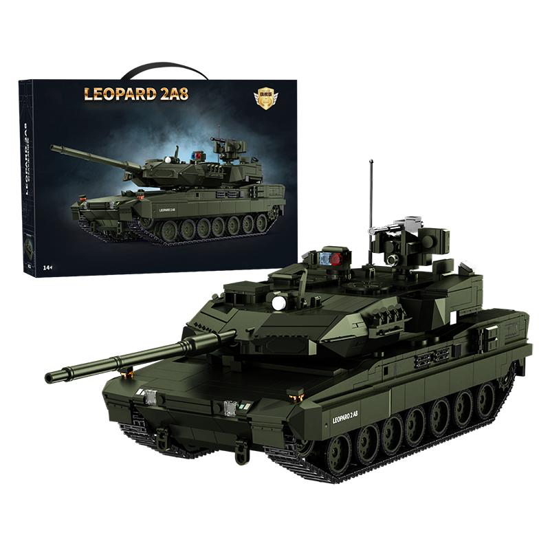 2300+ шт. 2A8 MOC Строительные блоки Модель Танка Образовательные DIY Кирпичики Армейская Бронированная Машина Сборная Игрушка Праздничный Подарок Крутые Украшения