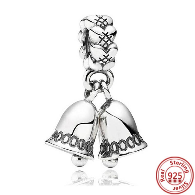 Подходит для оригинального браслета Pantaro Женский DIY Циркон Подарок Новый Аутентичный 925 медь Сердце Корона Эйфелева башня Любовь Ключ Подвеска Шарм Бусины