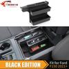 Черный органайзер-лоток для хранения в подлокотнике для Ford F150 F250 F350 2015+