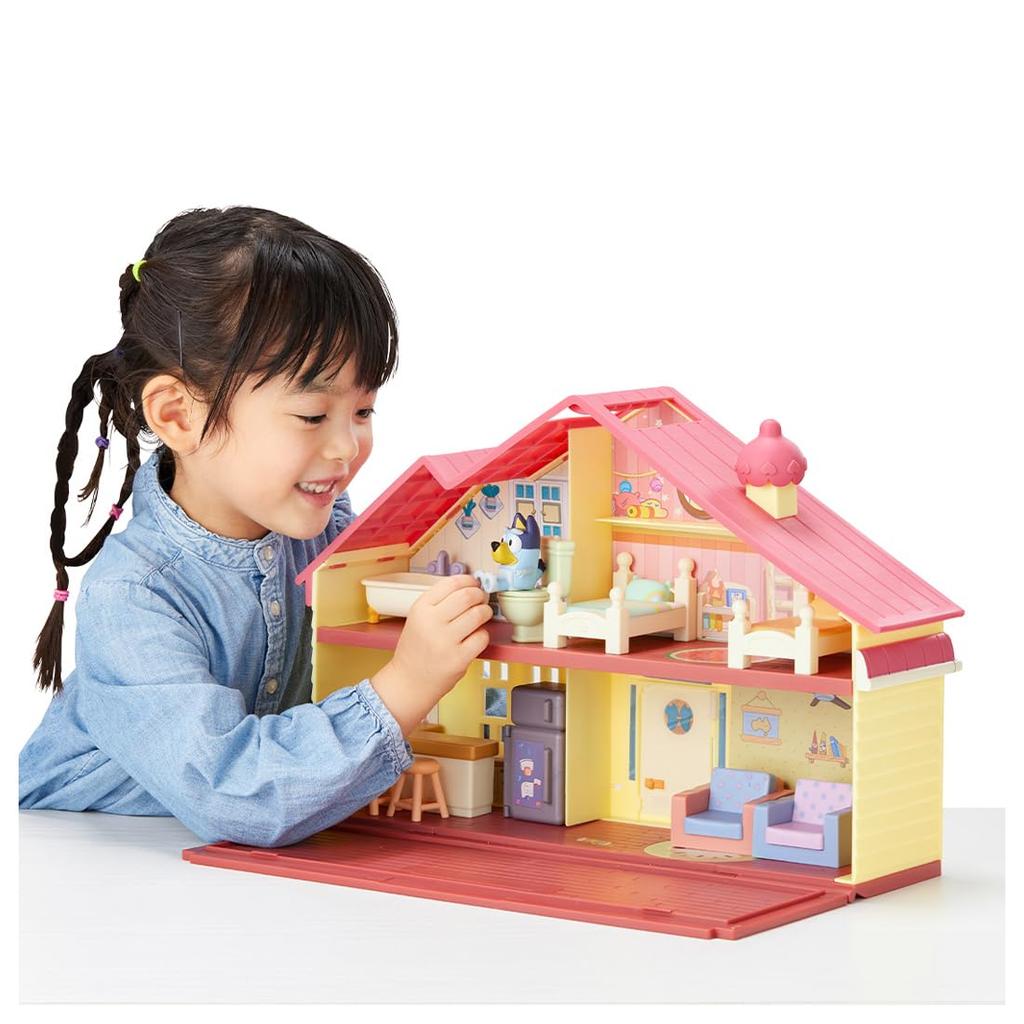 Takara Tomy Furniture Bluey Family House Bluey's Galore! Two-Story