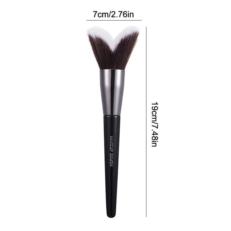V-Shaped Jaw Line Cheekbone Repair Brushes Facial Contour Shadow Brush Professional Shadow Smudging Brush Face Makeup Tools