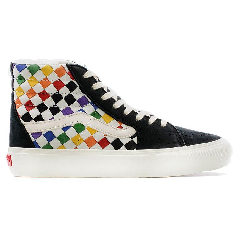 Vans Кроссовки унисекс Sk8-Hi VLT LX Pride, разноцветные, зефирные, радужные, VN0A4CS55A8