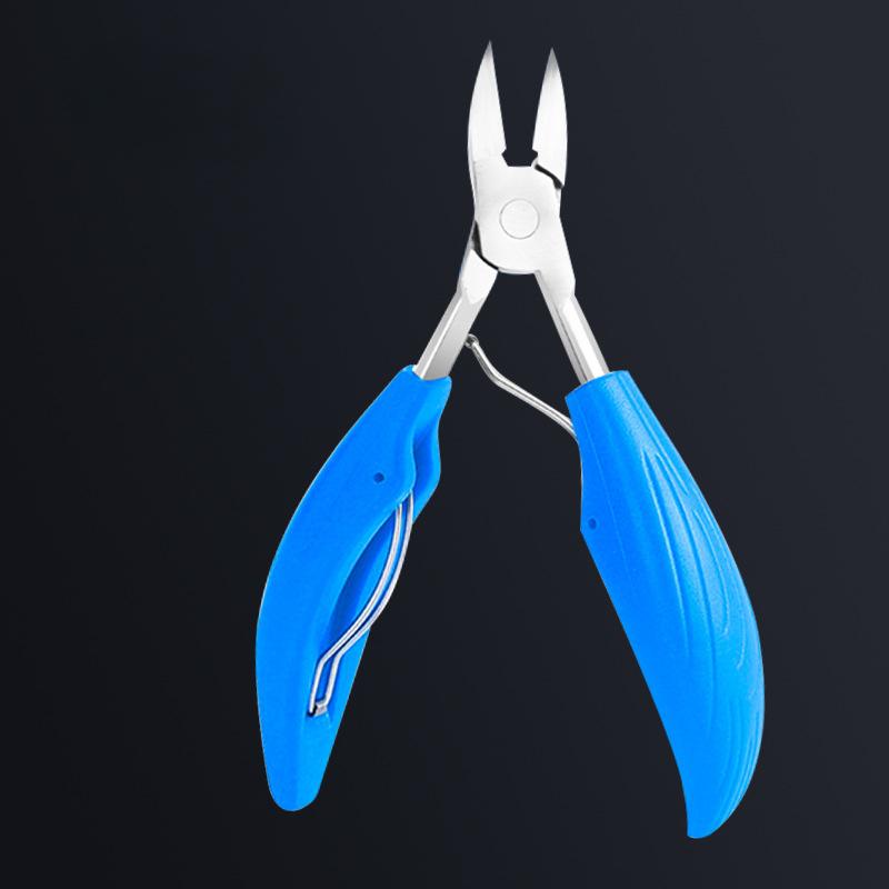 Машинки для стрижки вросших ногтей, резак для ногтей, педикюр из нержавеющей стали, инструменты для маникюра с толстыми пальцами ног