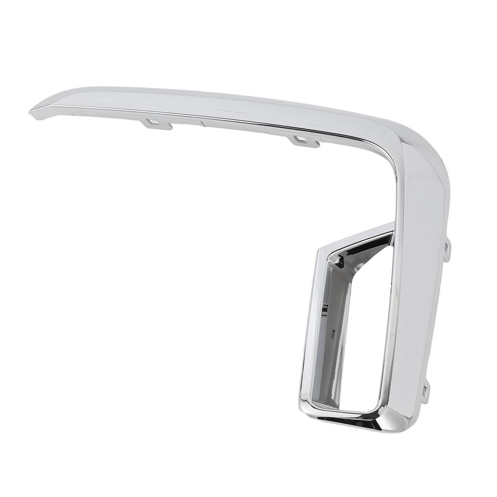 Front Fog Light Frame Cover Front Bumper Grille Chrome Trim Decorative Strip for 7 Series G11 G12 LCI M Sport 2019‑2022