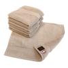 Hiorie Grand Imabari Towel Certified Handkerchief Set of Grayish Made In Japan with Premium Staple Instant HOTEL'S Towels, 4, Mocha, Extra-Long