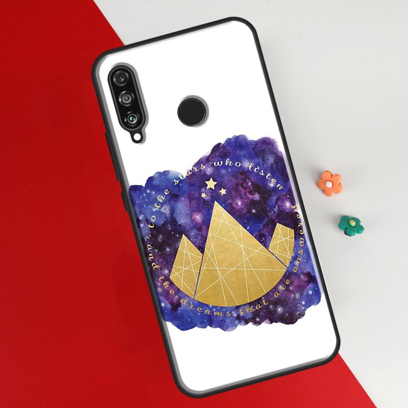 Чехол Court Of Mist And Fury для Huawei P30 Pro P50 P20 P40 Lite P Smart 2021 Nova 5T, чехол для Honor 50 8X 10i