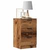 VidaXL Bedside Tables 2 Pcs Old Wood 40x36x65 Cm Engineered Wood, Bedside Furniture, Side Table, Bed Cabinet, 856933