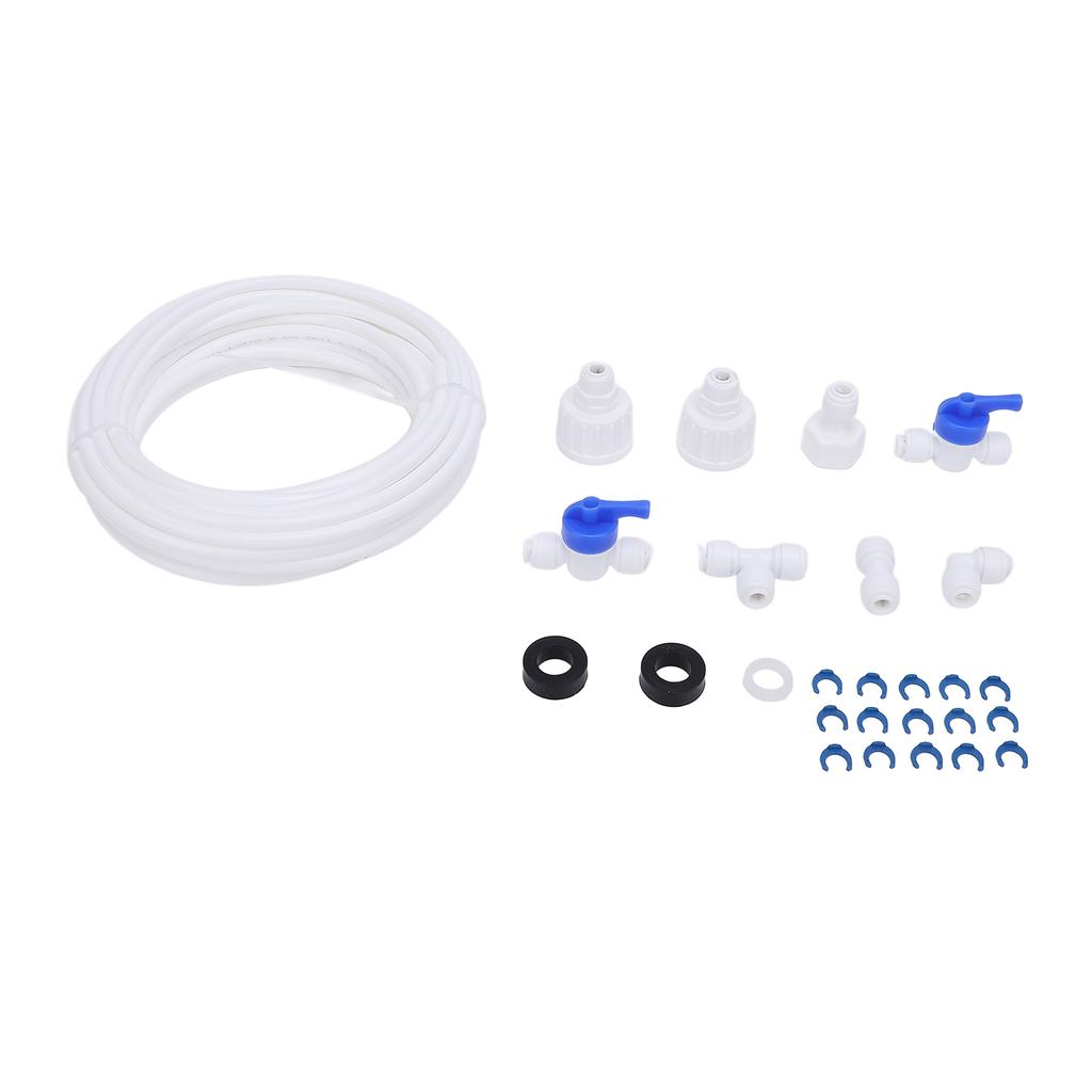 Комплект водопроводной линии для холодильника с шлангом 1/4 дюйма, набор для подключения линии подачи воды для холодильника Side by Side, водяной шланг