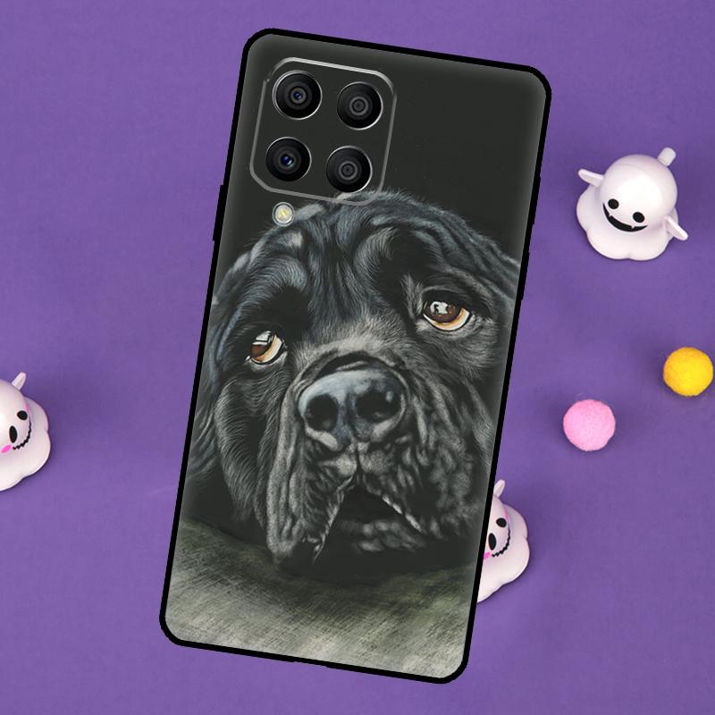 Мультяшная накладка с собакой Ротвейлером для Samsung Galaxy M32 M52 M12 M13 M33 M23 M53 M15 M55 M31 M51 M14 M34 M54 M20 Чехол