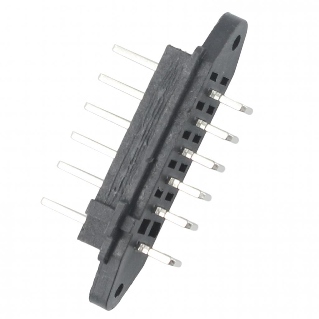 Долговечный 6-контактный разъем для аккумулятора для аккумуляторного отсека электровелосипеда, надежное соединение