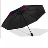 8 Rib Auto Folding Umbrella Bologna FC Print Custom Name Text Portable Rain Gear