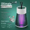 Portable USB-Charged Purple Light Mosquito Trap & Electric Shock Lamp for Camping and Bedroom