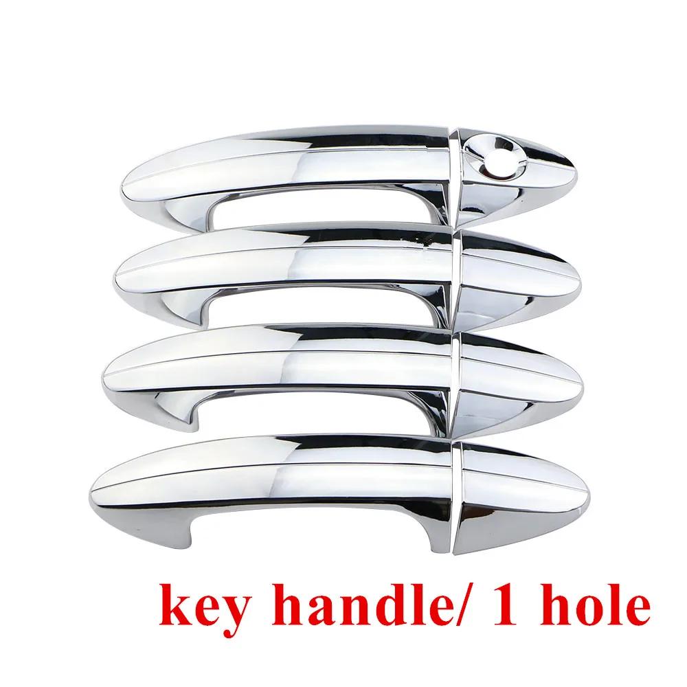 Для Ford Fiesta 2009 - 2013 Ecosport 2013-2017 Накладки на ручки дверей Наклейки Декоративная накладка Аксессуары для стайлинга автомобиля