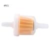 4Pcs Gas Fuel Filter for Dirt Bike ATV Quad Go Kart Moped Scooter