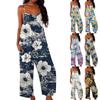 Women's Jumpsuit Printed Casual Loose Jumpsuit