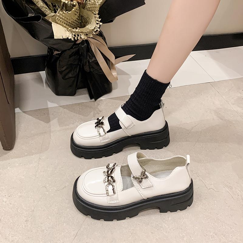 Женские туфли Marie Janes на платформе, новые тенденции 2025 года, элегантные модные кожаные туфли, роскошные вечерние повседневные туфли Zapatillas Mujer