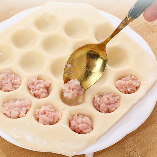 Портативная машина для изготовления пельменей, легко чистящаяся машина для резки теста из АБС-пластика, кухонный гаджет