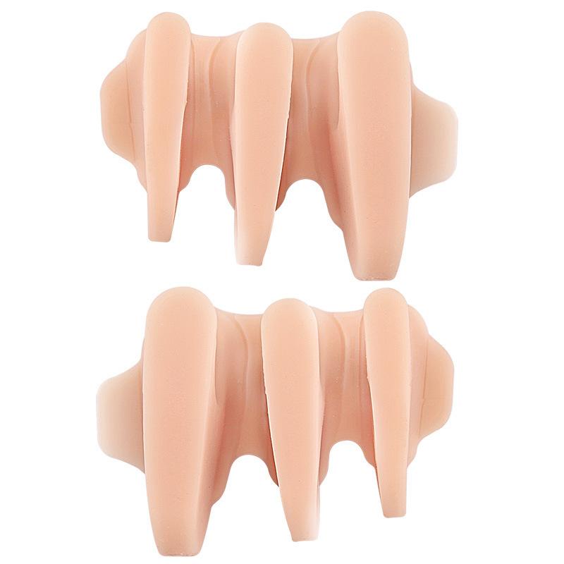 Мода 2 шт.=1 пара Мягкий гель А-образной формы Разделитель для накладывающихся пальцев ног Корректор косточки Валик Износостойкий Выпрямитель стопы Растяжка для пальцев ног