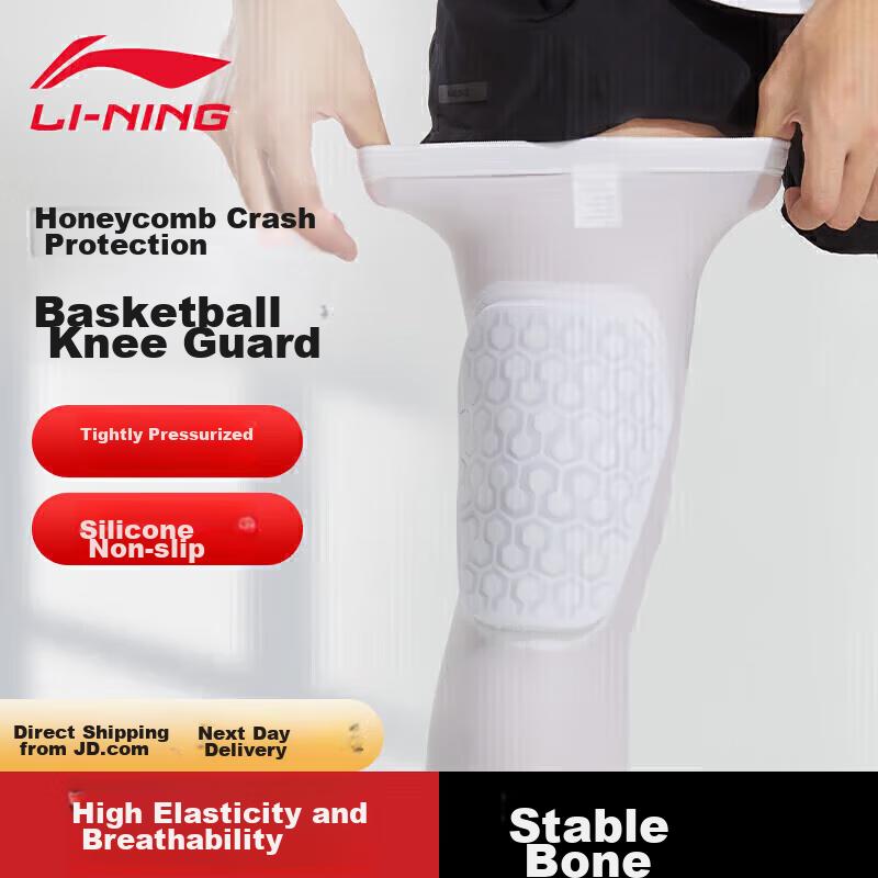 Li-Ning Knee Pads for Sports, Running, Men And Women, Basketball-Specific Meniscus Patella Protection, Hiking, Soccer, Fitness Knee Guards