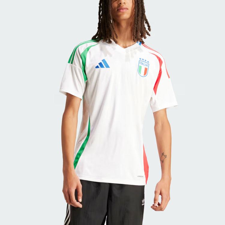 adidas Мужская выездная футболка сборной Италии 24 Белая IN0656