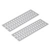 2pcs Metal Sand Ladder Recovery Board Toy for 110 RC Vehicle Crawler