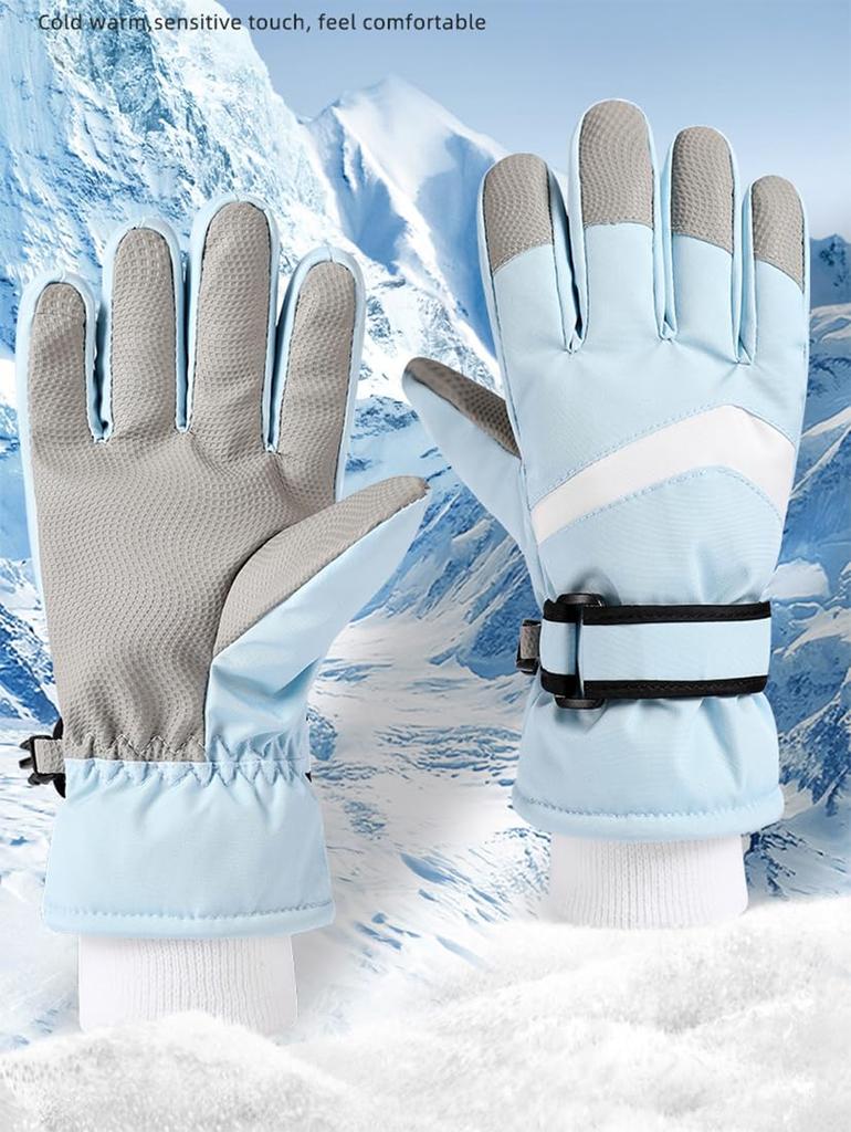 AISHITE Winter Ski Cycling Motorcycle Full Finger Smartphone Long Fleece for and Outdoor Unisex Gloves, Gloves, Gloves, Gloves, Compatible,