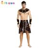 Carnival Western Samurai Cosplay Adult Male Skin Pharaoh Stage Performance Costume