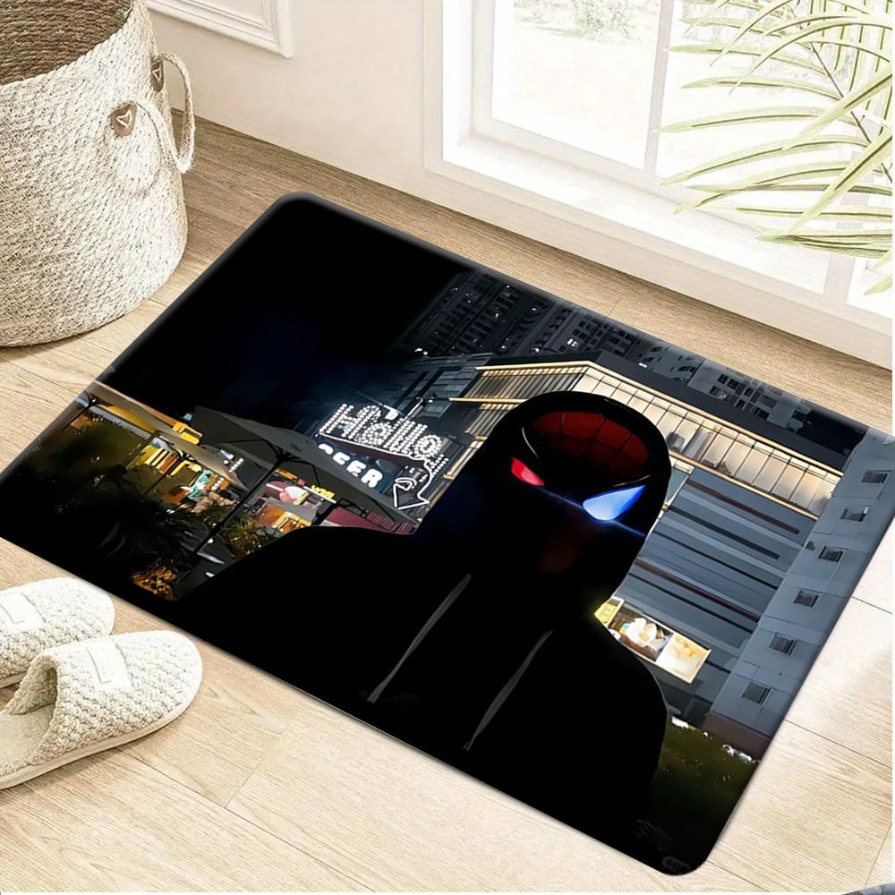 1pc Marvel Spider-Man with Official Spider-Man - Soft Room Carpet Suitable for Halloween, Christmas, Marvel Themed Room Decor